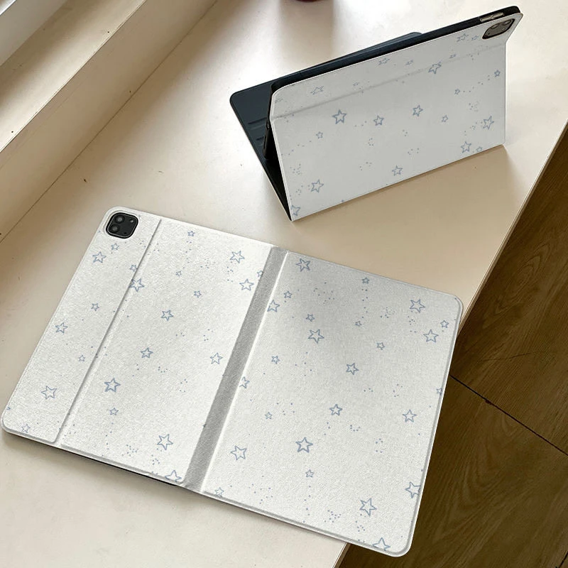 Korean Full Screen Star All Inclusive Shell For iPad Pro 13 11th M5 M4 12.9 A16 10 8 7 9th 10th Air 11 M2 M3 Mini Tablet Cover