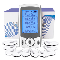Electric Massager EMS Muscle Stimulator 10 Modes Acupuncture Pulse Electrotherapy Physical Therapy Tool Dual Output TENS Machine