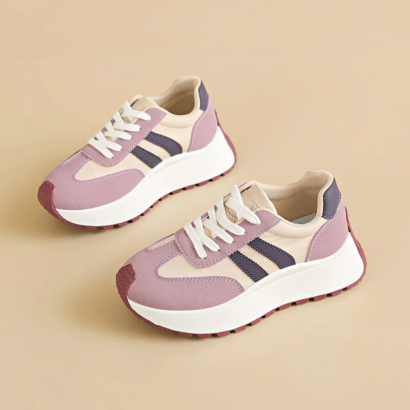 Zapatillas Deportivas Casuales de Verano para Mujer, con Suela Gruesa Acolchada, Plantilla Suave Antideslizante, Blancas, Cómodas para Caminar