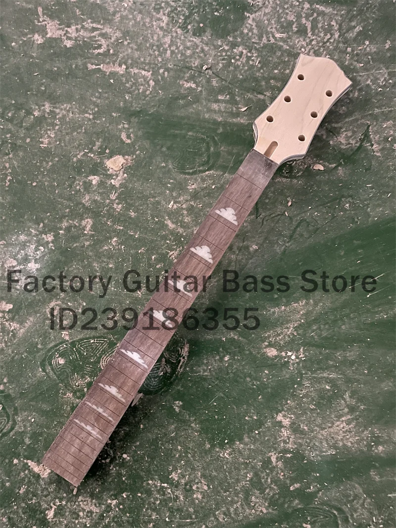 6-string guitar neck Rosewood fingerboard Cloud inlaid maple neck black binding