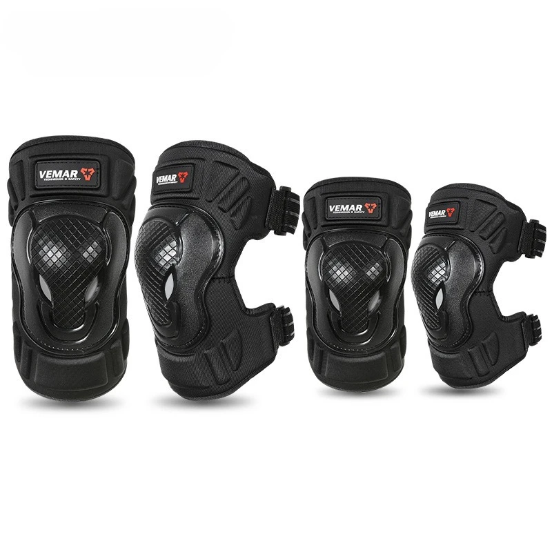 Motorcycle Knee Pad Elbow Guard 4 Pcs/lot Set for Bikers Men Women Windproof Motorcycle Equipments Protection Skating Cycling