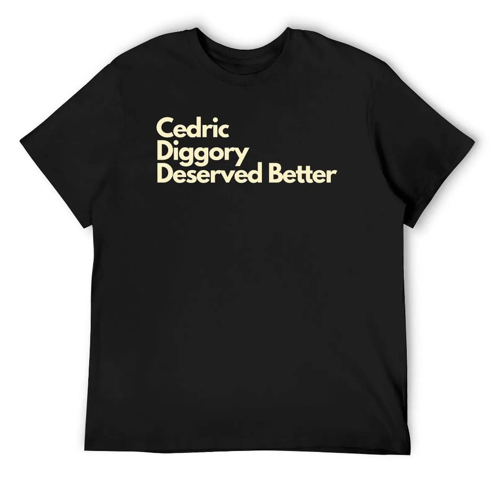 

Cedric Diggory T-Shirt rapper graphic tees essential t shirt customizeds men clothings