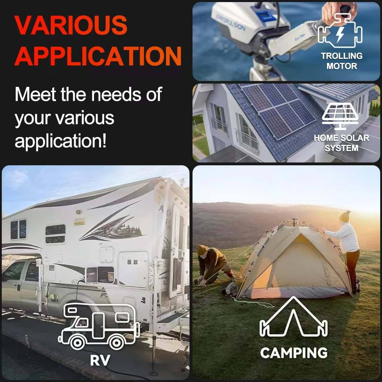 حزمة بطارية Llifepo4 48 فولت 100 أمبير في الساعة 51.2 فولت فوسفات حديد الليثيوم من الدرجة A + خلايا 6000 + دورات مدمجة BMS لمخزون الطاقة الشمسية PL EU #6