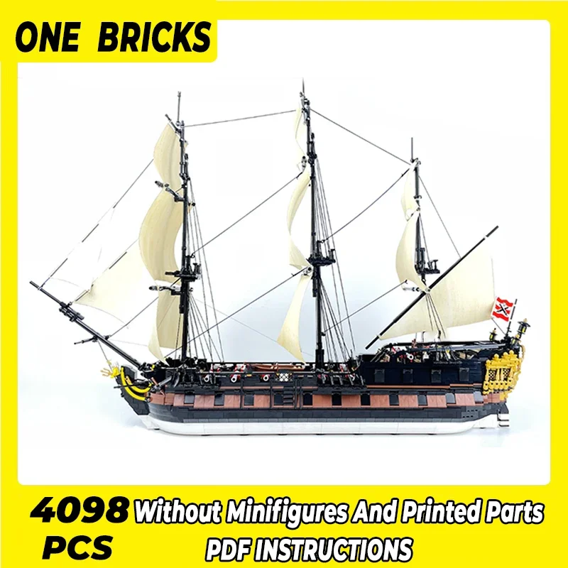 Moc Building Bricks Military Ship Model Royal Navy Vessel Trident Technology Modular Blocks Gift Christmas Toys DIY Set Assembly