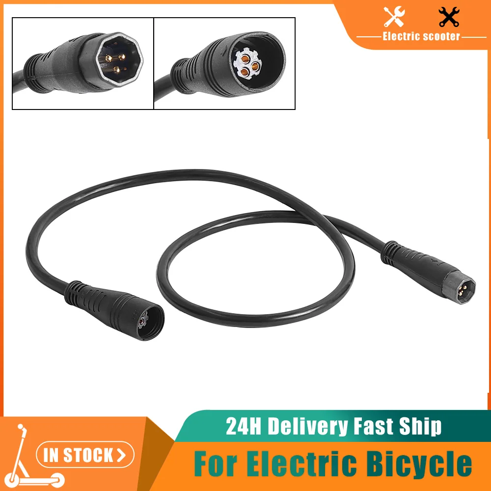 

9-контактный удлинительный кабель двигателя, водонепроницаемый разъем, удлинительный кабель для электронного велосипеда, переходный кабель «мама-папа» для электронного велосипеда 750/1000 Вт