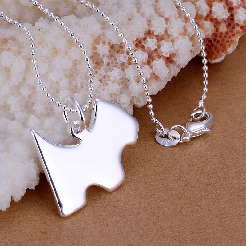 40~75cm, 925 스털링 실버 소재의 강아지 펜던 - 925 Sterling Silver Chain Necklace Men 리뷰 및 가격