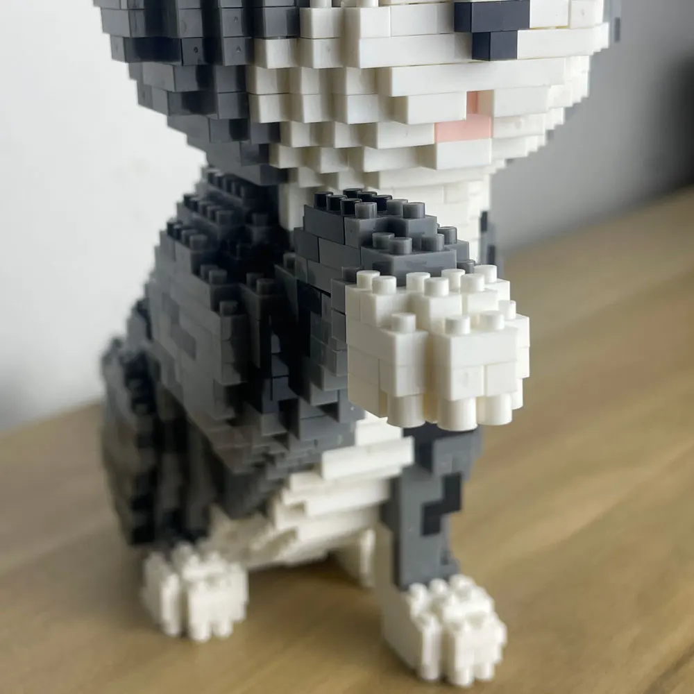 Pet Cat-Themed Mini Building Block Toy Set: The Adorable Feline Design - Ideal for Cat Lovers, Engaging, Educational, and Fun