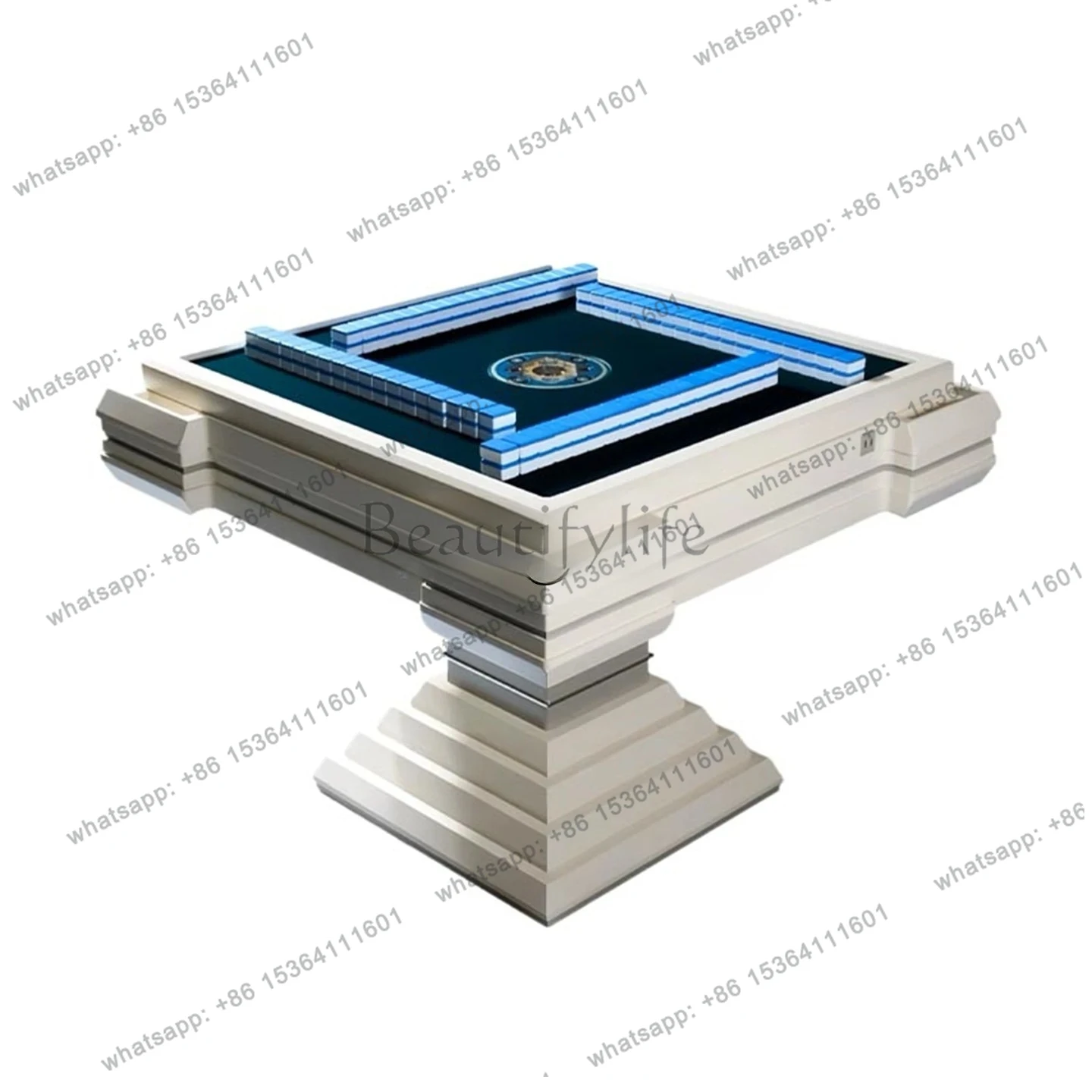 

Light Luxury Automatic Mahjong Table Home Villa Leisure and Entertainment Modern High-end Multi-functional Mahjong Machine