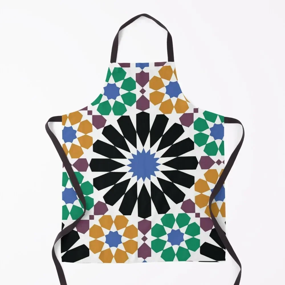 

Alhambra Abstract Art Apron Kitchen Accessories 2022 Kitchen Chef Women's Kitchen Kitchenware Apron