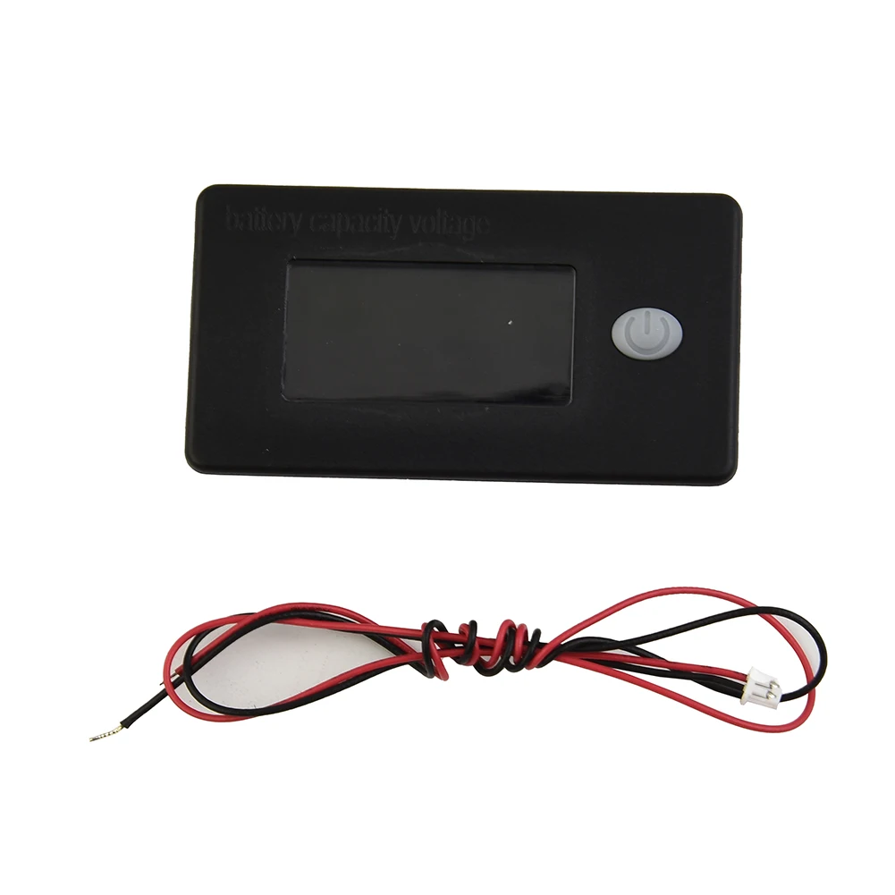 Electronic Digital Temperature Humidity Battery Capacity Indicator  LCD Voltmeter Temperature Meter  Outdoor Weather 12V 24V 36V