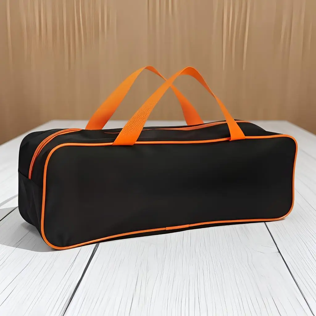 Thick Oxford Cloth Large Handheld Tool Bag, Multifunctional Storage Case for Auto Repair & Outdoor Camping