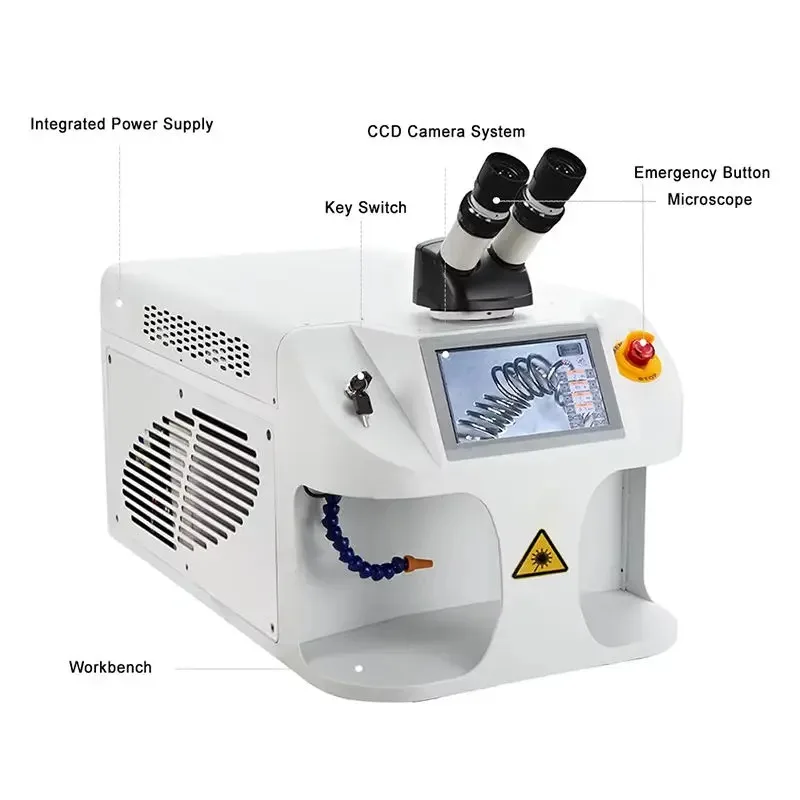 

New Laser Welding Machine100W 200W Gold Silver Jewelry Repairing Machine Jewelry Chain Laser Welding Machine Welders