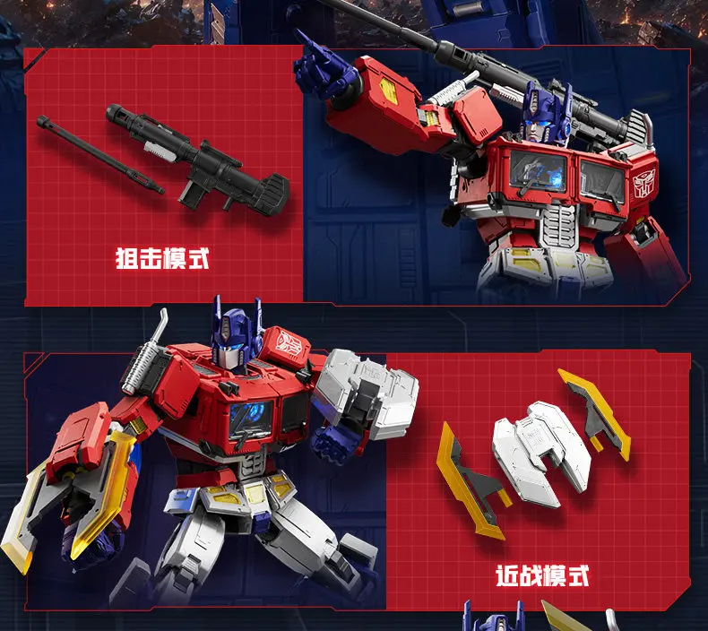 BLOKEES Transformers Legendary Edition Ver.EVO Optimus Prime Tarn Actionfigur, IDW Transformation, Sammlerstück, Modellspielzeug, Geschenk – Detail 27