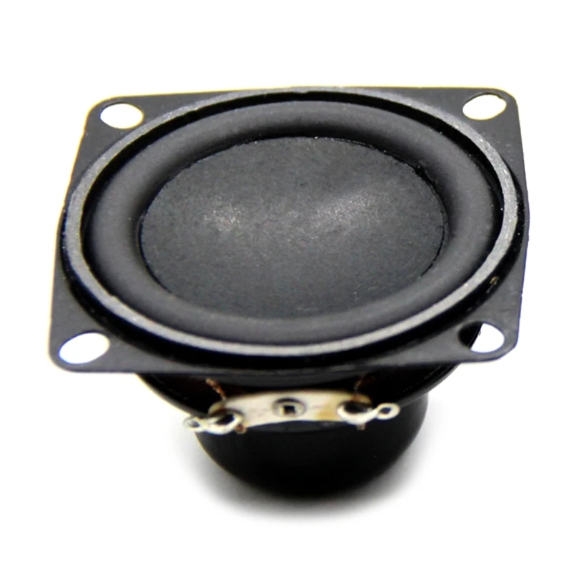 53mm Speaker Unit Compact 2inch 4 ohm 10W Speaker Replacement Versatile Metal Speaker Component for Portable Devices