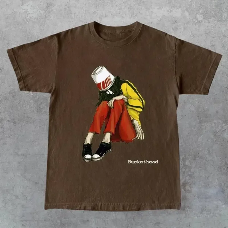 New Hot Buckethead For Halloween T Shirt Full Size S 5Xl Sn536
