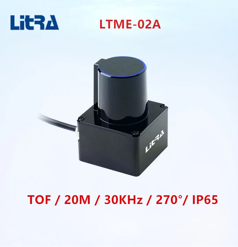 

LTME-02A Indoor and outdoor lidar ranging sensor 20m 30KHZ AGV laser radar positioning navigation and obstacle avoidance