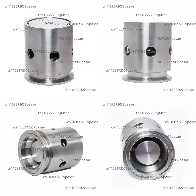 

1.5" Triple-Jacketed, 50.5 Mm OD, 304 Stainless Steel, 0-1/2/3 Bar Adjustable Pressure Relief Shut-off Vacuum Valve