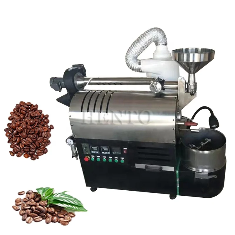 Structure Roasting Machine Coffee / Electric Coffee Roaster / Industrial Coffee Roaster