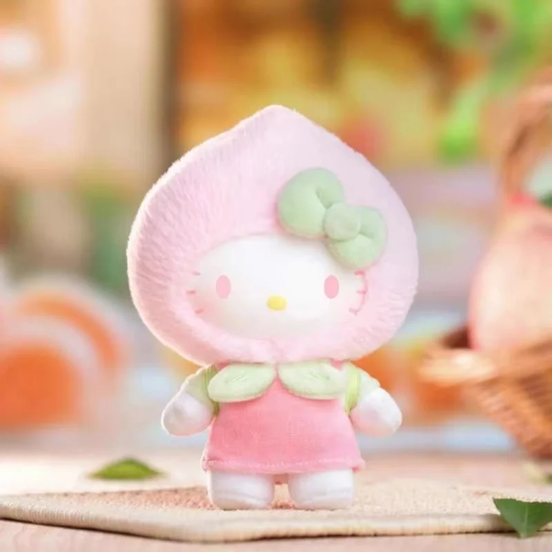 

Toptoy New Genuine Sanrio Blind Box Hello Kitty Fruit Fragrance Park Plush Toy Trendy Collectible Figurine For Women Gift Dec