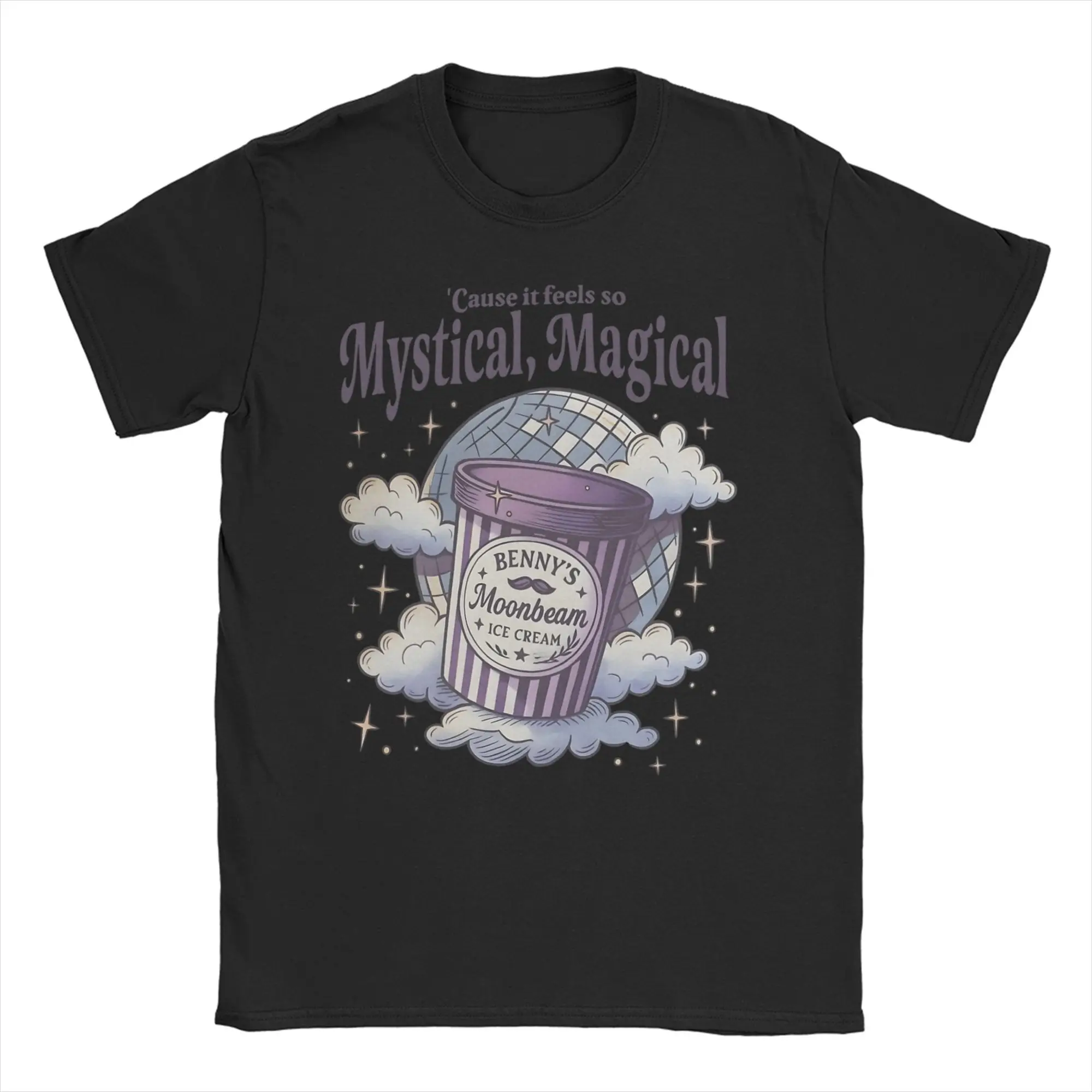 

Benson Boone Mystical Magical Vintage Забавные музыкальные футболки Мужчины Женщины Хлопковые футболки с круглым вырезом и короткими рукавами Идея подарка Топы