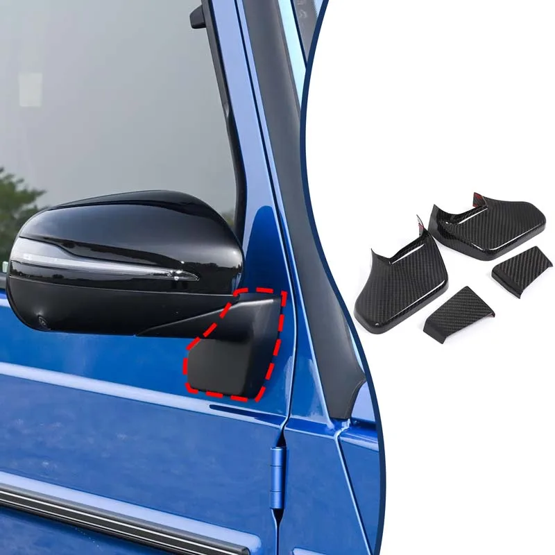 

Real Carbon Fiber For Mercedes-Benz G-Class W465 2025 Car rearview mirror base protective cover decorative sticker accessories
