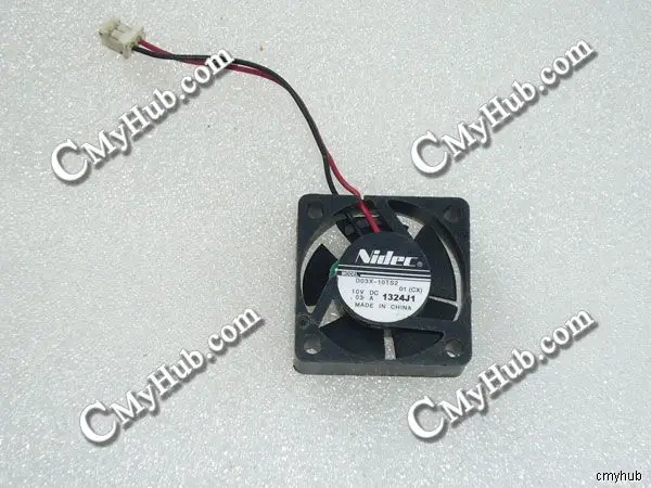 For Nidec D03X-10TS2 01(CX) DC10V 0.03A 3010 3CM 30MM 30X30X10MM 2pin Cooling Fan D03X-10TS2