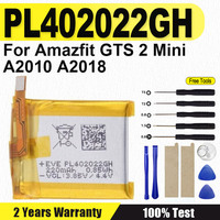 High Quality New Battery PL402022GH For Huami Amazfit GTS2 GTS 2 Mini A2010 A2018 Smart Watch Bateria + Free Tools
