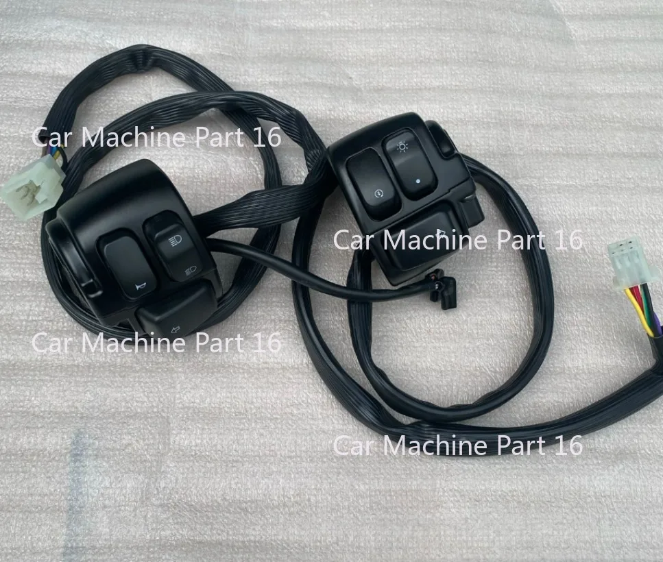 Conjunto de Interruptores para Manillar Izquierdo y Derecho de Motocicleta para KEEWAY SUPERLIGHT K-Light 202 200-2H/2G