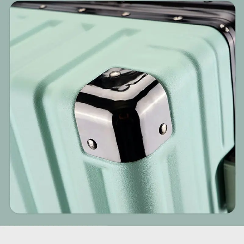 Male Students Mute Suitcase Universal Wheel 20 Zipper Female New Password Suitcase 24 Super Capacity Suitcase Maletas Bag