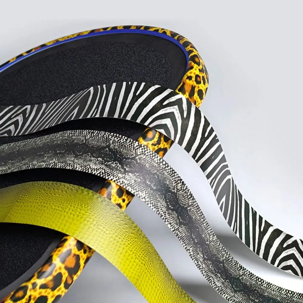 Animal Patterns Pickleball Racket Edge Sticker Universal Scratch-proof Paddle Head Edge Tape Anti-fall Shock Absorption