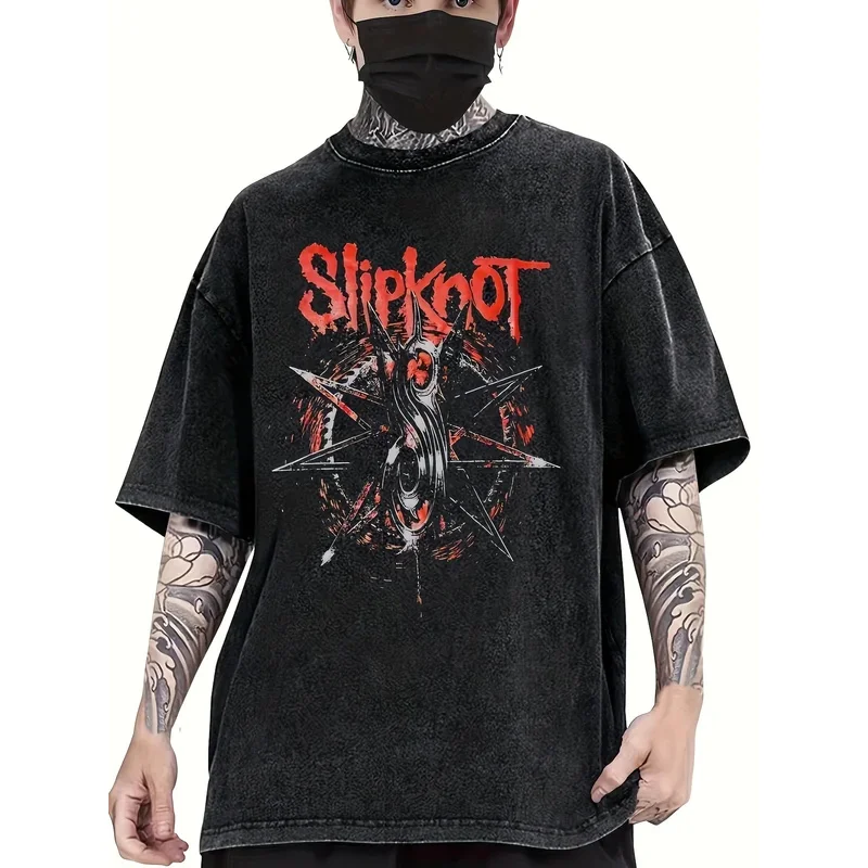 

Oversized Y2K Graphic T-shirt, Premium 230GSM Washed Cotton Harajuku 2026 Tee, Unisex Short Sleeve O-Neck Casual Top Women Men