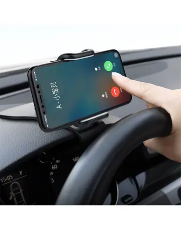 360 Rotatable Car Phone Holder Universal Cell Phone Stands Car Rack Dashboard Support for Auto Grip Mobile Phone Fixed Bracket