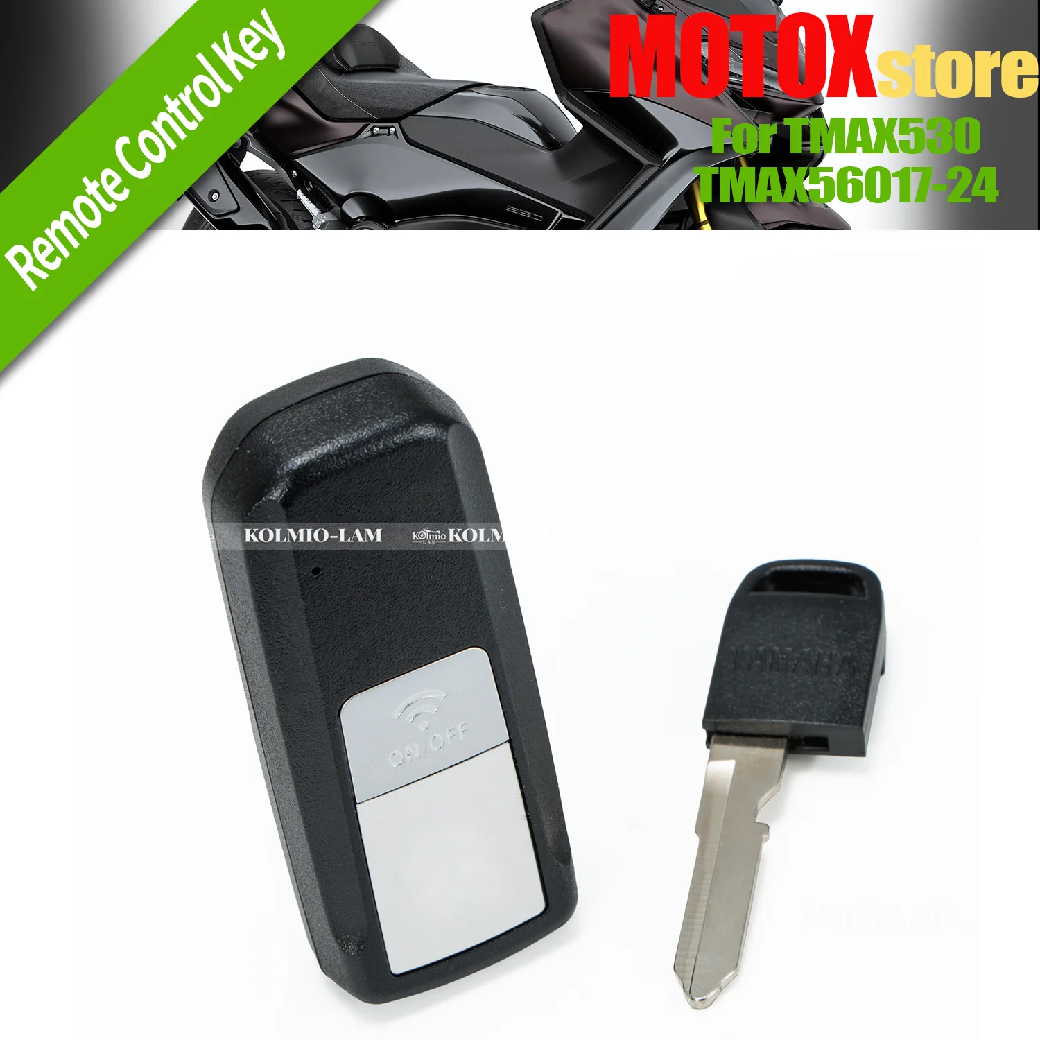 

Accessories Fit For 2017 - 2024 TMAX560 TMAX530 T-MAX530 TMAX 560 530 DX Remote Control Smart Key Uncut keyless Entry Shell Case