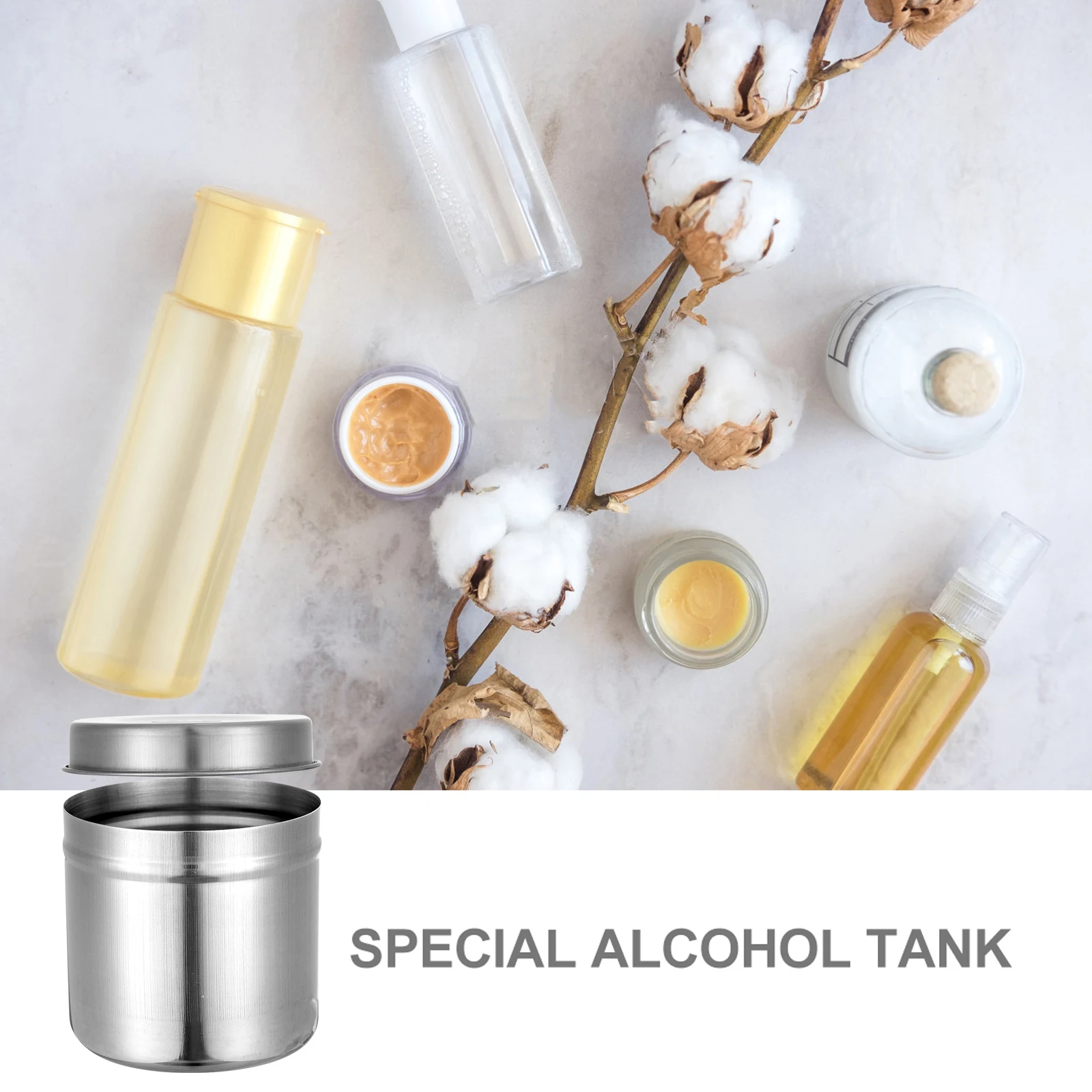 

2 Pcs Stainless Steel Storage Tank Square Container Multifunctional Snack Containers Airtight Metal Can