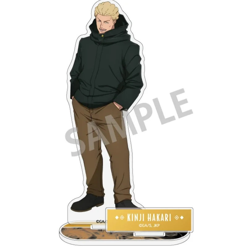 15cm Anime Jujutsu Kaisen Acryl-Ständer, Gojo Satoru, Osterdekoration für Schreibtisch, Regal und Raumdekoration, Schlüsselanhänger – Detail 3