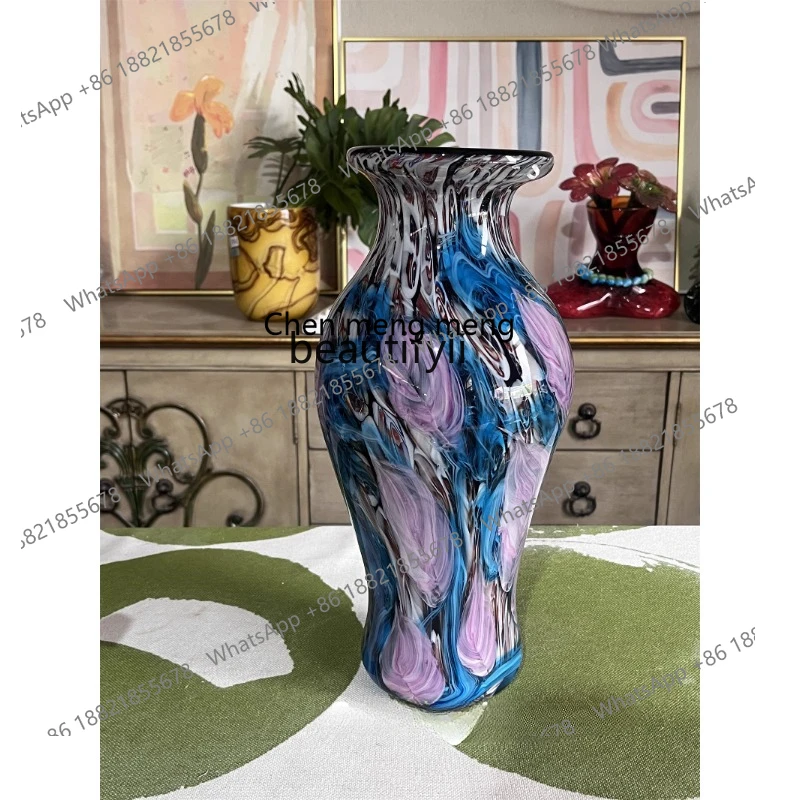 Misty Human Remains Ancient French Glaze Vase Creative Home Desktop Decorative Vase Ornaments