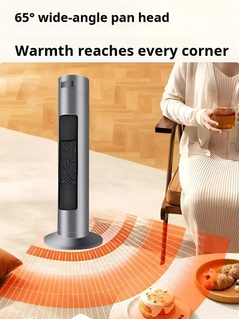 Household heightened electric heater hot and cold dualuse fast heating vertical heater