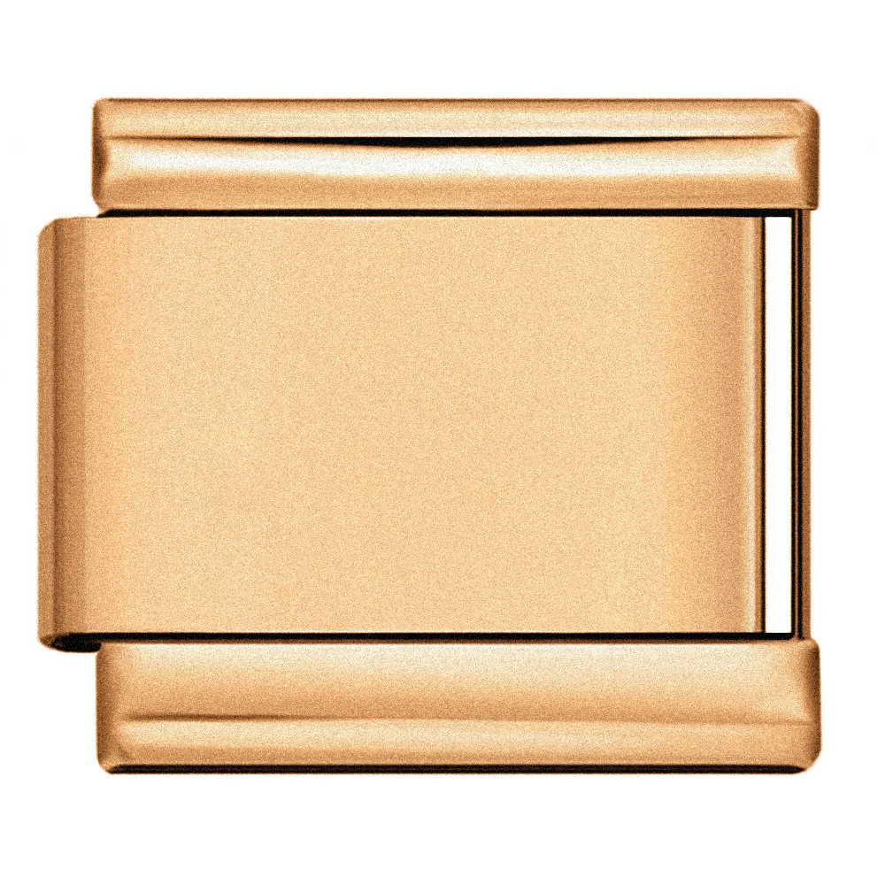 1/5 Stück Matte Italienische Charm-Verbindungsstücke, Modulare Verbindungsstücke für 9mm Armbänder, Edelstahl für DIY Armbandherstellung, Schmuckzubehör – Detail 9