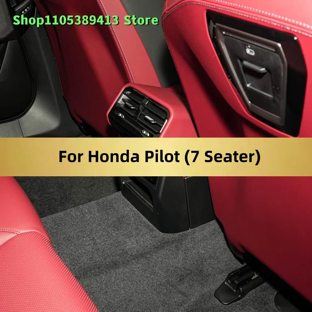 

Mats Carpets Leather Custom Car Floor Mats For Honda Pilot (7 Seater) 2016 2017 2018 2019 2020 2021 2022 Car Mat Accessories