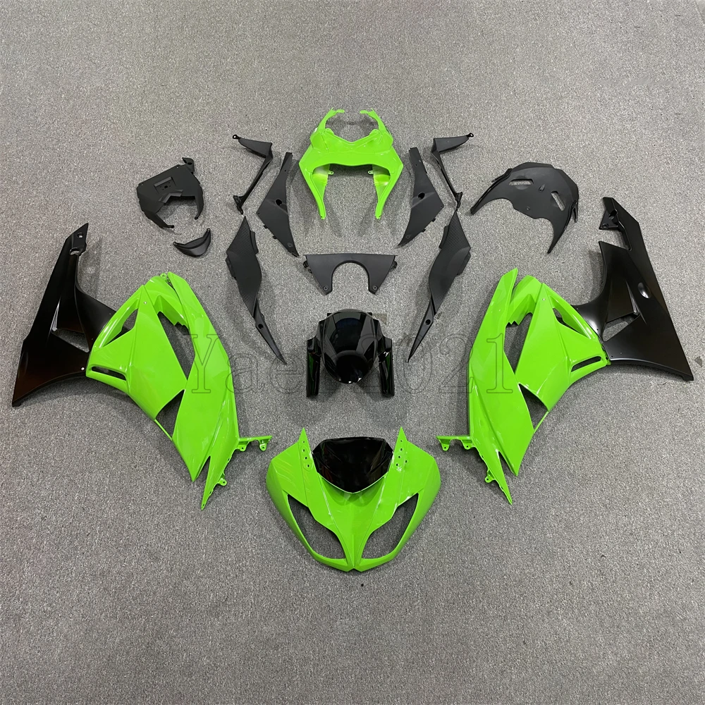 Plastic fairing kit for ZX-6R 09-12 ZX6R ZX 6R 2009 2010 2011 2012 premium injection molded fairing body frame