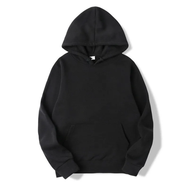 

2026 new solid color hooded sweatshirt suitable for both men and women with a simple temperament and versatile daily wear