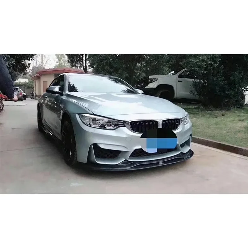 Fibra de carbono duplo dianteiro lábios difusor traseiro saias laterais spoiler tronco asa psm design corpo kit para m3 f80 m4 f82