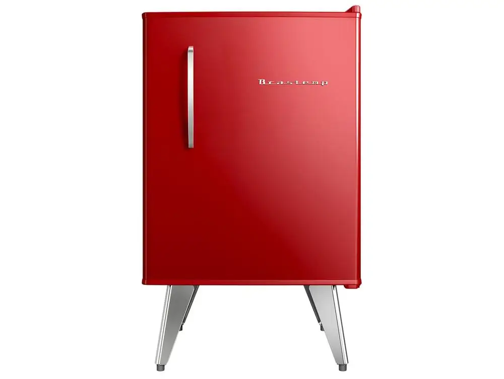 Frigobar Brastemp 76L Vermelho Retrô BRA08MV - 220V