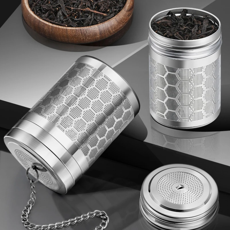 1/2pc tea infuser, ultra fine mesh tea filter for loose tea, stainless steel tea filter, tea infuser with extended chain hook