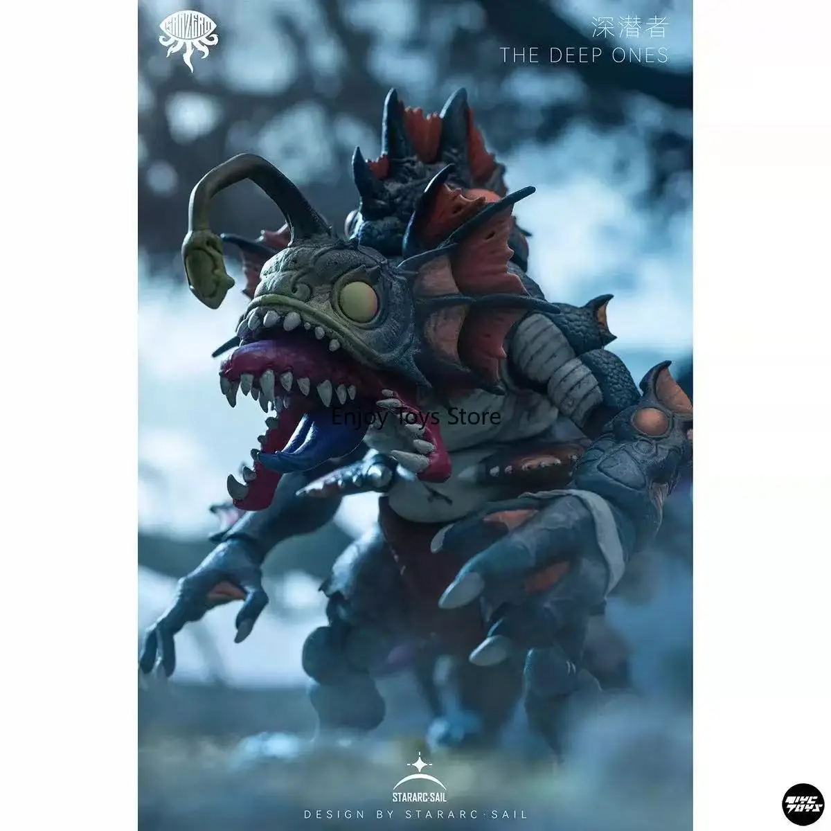 

В наличии: Фигурка STARARC SAIL Reason Zero Deep Diver Murloc