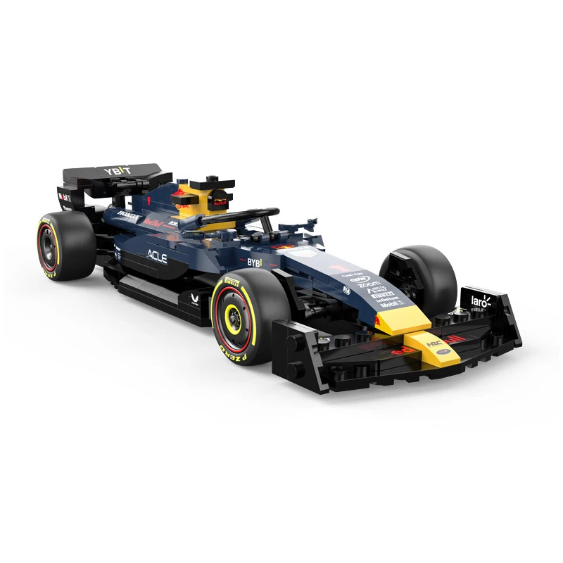 New 1:24 333pcs MOC Technical Speed Champions Formula Racing RB19 Building Blocks Bricks Model Assembling toys for boys Gift Set