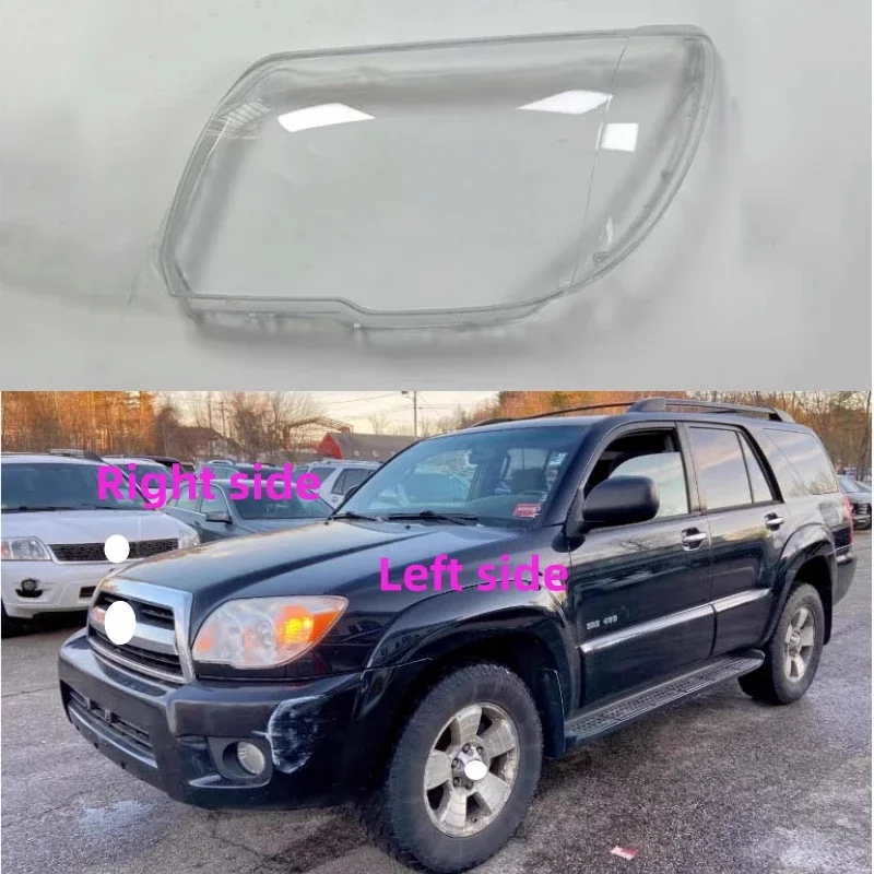 For TOYOTA 4 Runner TRDPro 2006 2007 2008 2009 Car Headlamp Lens Headlight Shell Replacement Headlight Cover Headlight Glass