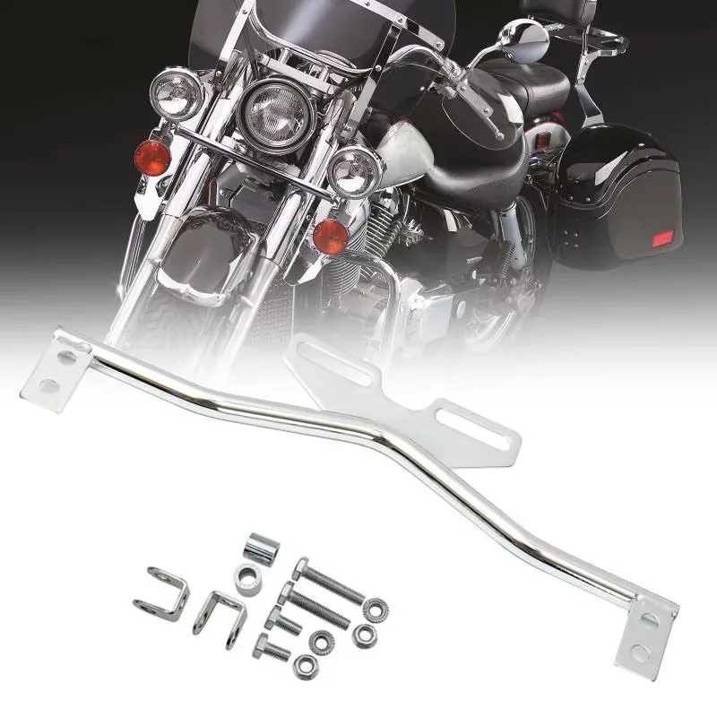 Motorcycle Passing Light Bracket Bar Driving Spot Fog Lamps Mount Led Turn Signals Light Holder Clamp Front Light Bar Bracket