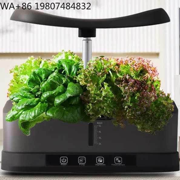 Kitchen Countertop Vegetable Soilless Cultivation Pot Full Spectrum LED Fill Light Indoor Balcony Herb Flower Hydroponic