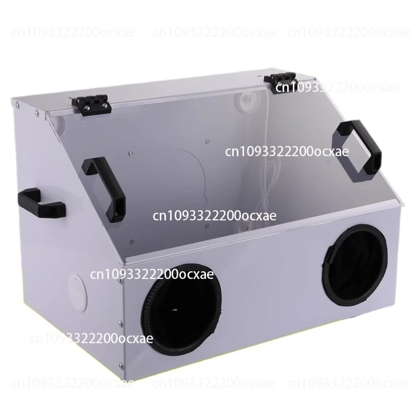 

Металлический интегрированный шлифовальный пылесборник для настольного шлифовального станка, резки, шлифовки, резьбы, полировки с пылезащитной крышкой